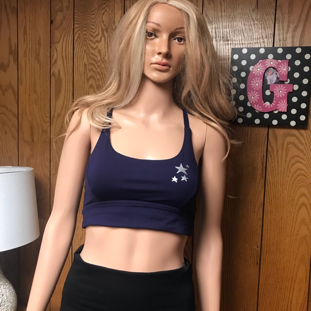 Lululemon Sport Bra Soul Train Times-Purple-Size 6 -Good Condition